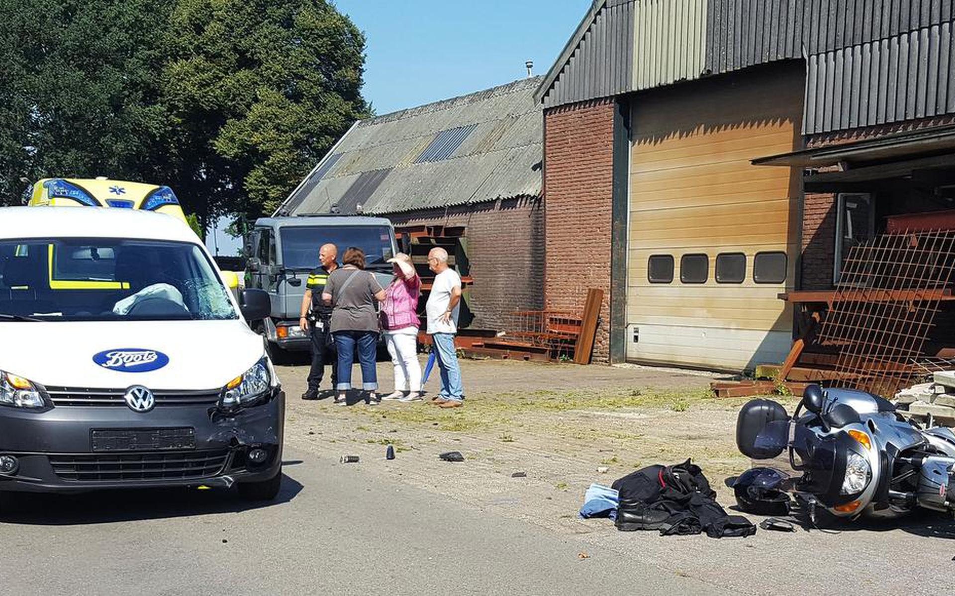 Motorrijder Raakt Gewond Bij Ongeluk In Wijster - Dagblad Van Het Noorden